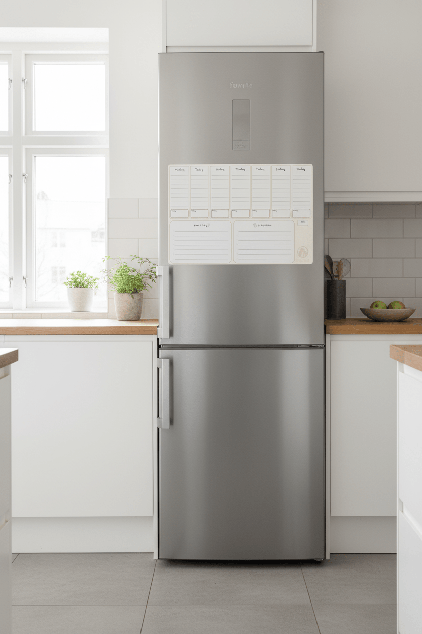 FamliBoard - Magnetisk Veckoplanerare och 5 st pennor. Fri frakt! - Famli Board