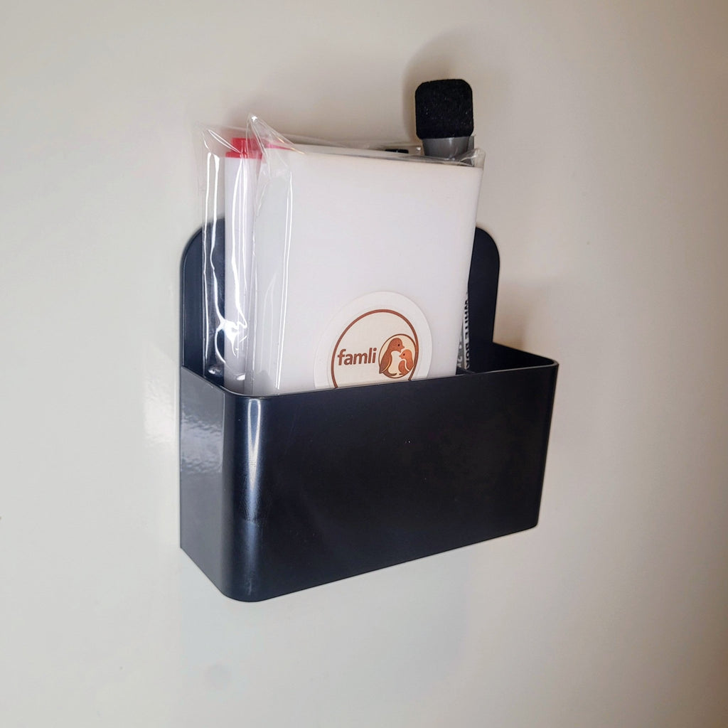 Magnetisk pennhållare till FamliBoard - svart - Famli Board