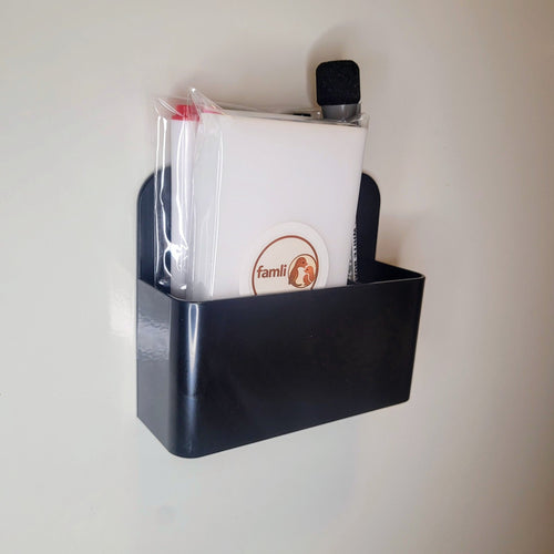 Magnetisk pennhållare till FamliBoard - svart - Famli Board