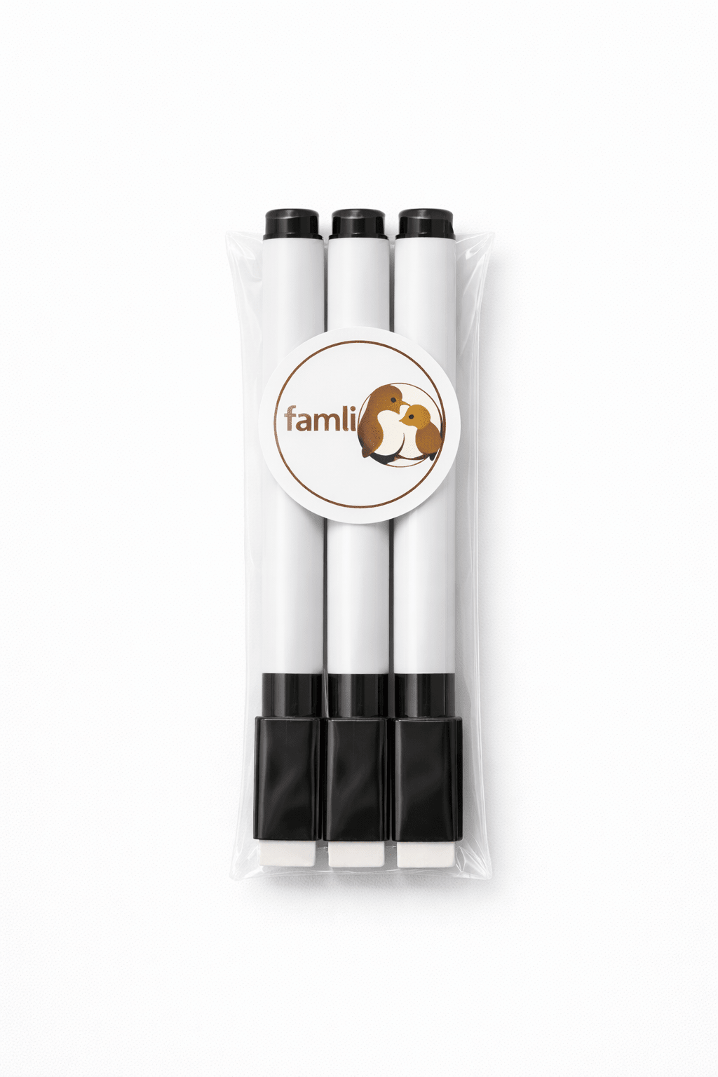 Whiteboard pennor med magnet, 3 st - Famli Board